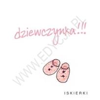 Okładka książki Dziewczynka!!! Iskierka