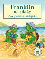 Okładka książki Franklin na plaży - zgadywanki i naklejanki