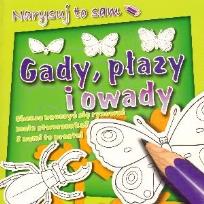 Okładka książki Gady, płazy i owady