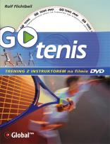 Okładka książki GO Tenis Trening z instruktorem na filmie DVD
