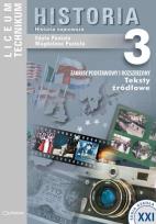 Okładka książki Historia 3 Teksty źródłowe