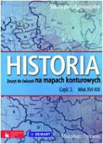 Okładka książki Historia LO ćw. na mapach konturowych 2 DEMART/PWN