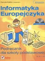 Okładka książki Informatyka Europejczyka SP 4-6 podr XP w.2006