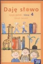 Okładka książki J. polski 4 Daję Słowo ćw NE