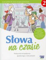 Okładka książki J. Polski GIM 2 Słowa na czasie Językowy NE