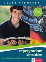 Okładka książki Język niemiecki Repetytorium gimnazjalne Komunikacja, słownictwo, gramatyka