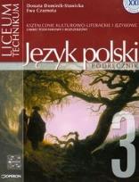 Okładka książki Język Polski LO 3 podr ZPR w.2007 OPERON