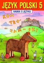 Okładka książki Język Polski SP Nauka O Języku 5/2 ćw GWO