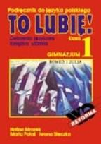 Okładka książki J.polski GIM 1 To Lubię ćwiczenia WE
