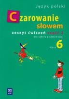 Okładka książki J.polski SP Czarowanie słowem 6/2 ćw WSIP