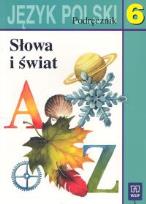 Okładka książki J.polski SP kl.6 Słowa i świat podr. WSiP