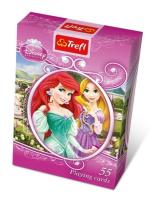 Okładka książki Karty 55 listków - Księżniczki TREFL