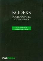 Okładka książki Kodeks postępowania cywilnego z notatnikiem i orzecznictwem