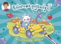 Okładka książki Kolorowanki wodne. Kolorowe pojazdy cz.1
