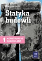 Okładka książki Konstrukcje budow cz.1 Statyka budowli WSiP