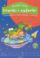 Okładka książki Kosmiczne literki i cyferki