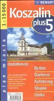 Opakowanie Koszalin plus 5 1: 15 000 plan miasta