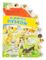 Okładka książki Książka obrazkowa - 10 małych piesków