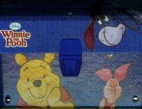 Opakowanie Kuferek kartonowy z rączką niebieski Winnie the Pooh