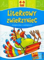 Okładka książki Literkowy zwierzyniec LITERKA