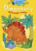 Okładka książki Malowanki wodne. Dinozaury