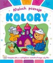 Okładka książki Maluch poznaje kolory