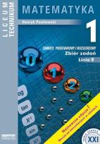 Okładka książki Matematyka 1 Zbiór zadań Linia 1 ponadstandardowa