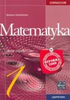 Okładka książki Matematyka GIM 1 ZB OPERON
