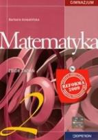 Okładka książki Matematyka GIM 2 ZB OPERON