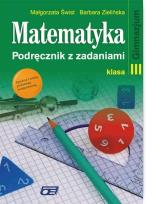 Okładka książki Matematyka GIM 3 Podr z zadaniami Świst 2009 OE
