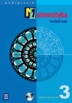 Okładka książki Matematyka GIM Wokół..3  podr CD Gratis 2010 WSiP
