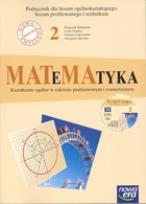 Okładka książki Matematyka LO 2 ZPR podr NE