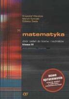 Okładka książki Matematyka LO 3 zb.zadań ZPR Kłaczkow OE STARE