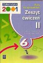 Okładka książki Matematyka SP 2001 6/2 ćw WSiP