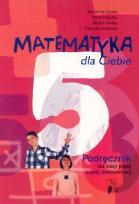 Okładka książki Matematyka SP  5 Matematyka Dla Ciebie Podr NE