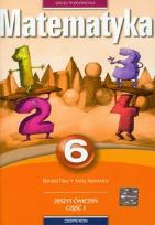 Okładka książki Matematyka SP 6/1 ćw w.2010 OPERON