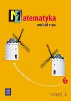 Okładka książki Matematyka SP wokół nas 6/2 ćw 2010 WSIP