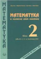Okładka książki Matematyka w ZSZ kl 2 Cewe PODKOWA
