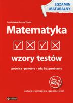 Okładka książki Matematyka Wzory testów Egzamin maturalny