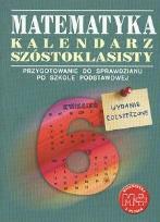 Okładka książki Matematyka z plusem 6 Kalendarz szóstoklasisty