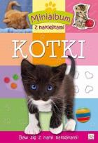 Okładka książki Minialbum z naklejkami - Kotki