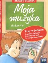 Okładka książki Muzyka SP 4-6 Moja muzyka ćw NE