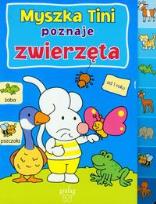 Okładka książki Myszka Tini poznaje zwierzęta