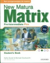 Okładka książki New Matura Matrix Pre-Intermediate Plus Student's Book
