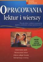 Okładka książki Opracowania LO lektur i wierszy GREG