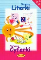 Okładka książki Pierwsze literki, pierwsze cyferki PASJA