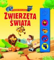 Okładka książki Podróżnik Gucio poznaje zwierzęta świata