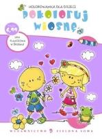 Okładka książki Pokoloruj wiosnę