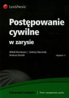 Okładka książki Postępowanie cywilne w zarysie