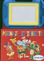 Okładka książki Poznaję zwierzęta Rysuje sam(W)